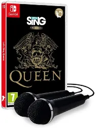 jeu nintendo switch let's sing queen + 2 micros
