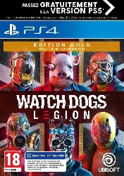 jeu ps4 watch dogs legion - gold edition - version ps5 incluse