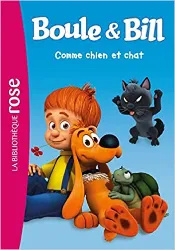 livre boule & bill tome 1 - comme chien et chat