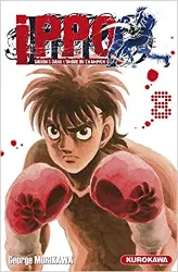 livre ippo - saison 5 - dans l'ombre du champion - tome 8 : la défense du titre contre kojima approche !!