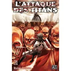 livre l'attaque des titans t31