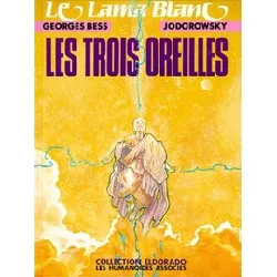 livre le lama blanc, tome 3 : les trois oreilles