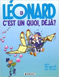 livre leonard tome 3 : c'est un quoi, deja ?