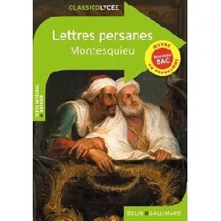 livre lettres persanes