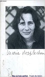 livre livret marie desplechin a l'unité