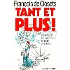 livre tant et plus !