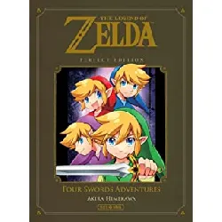 livre the legend of zelda - four swords adventures - perfect edition