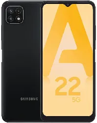 smartphone samsung galaxy a22 5g 128 go gris