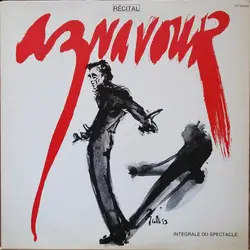 vinyle aznavour - récital - intégrale du spectacle (1985)