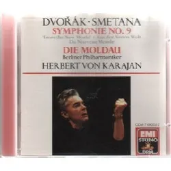 cd antonà­n dvoå™ák - symphonie no. 9 'from the new world' / die moldau (1987)