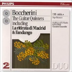 cd boccherini : les quintettes pour guitare et cordes (coffret