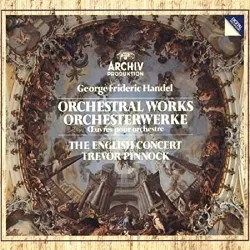 cd haendel : orchestral works / orchesterwerke / oeuvres pour orchestre