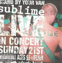 cd sublime - stand by your van (live) (1998)