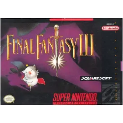 console nintendo final fantasy 3 (version usa) snes super nintendo