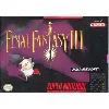 console nintendo final fantasy 3 (version usa) snes super nintendo