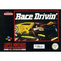 console nintendo race drivin snes super nintendo