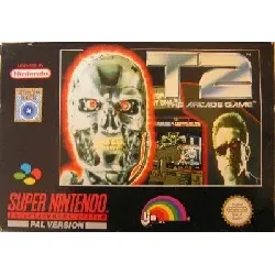 console nintendo t2 the arcade game (terminator 2) snes super nintendo
