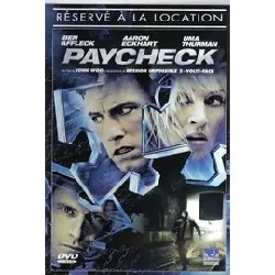 dvd paycheck (edition locative)