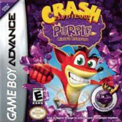 jeu gba crash bandicoot purple: ripto's rampage