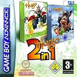 jeu gba hugo 2 in 1 - bukkazoom! et the evil mirror game boy advance