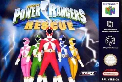 jeu n64 power rangers - lightspeed rescue