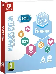 jeu nintendo switch big pharma: manager edition