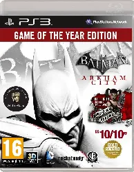 jeu ps3 batman arkham city - game of the year [import anglais]