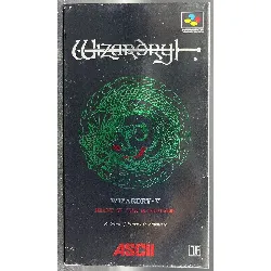 jeu snes super famicom - wizarddry v heart of the maelstrom - japon version