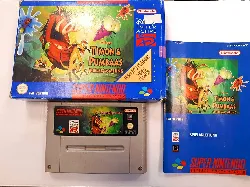 jeu super nintendo timon et pumbaa