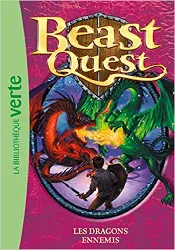 livre beast quest tome 8 - les dragons ennemis