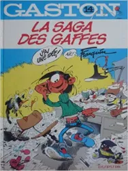 livre gaston tome 14 - la saga des gaffes