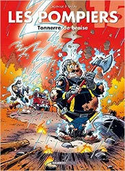 livre les pompiers - tome 15: tonnerre de braise