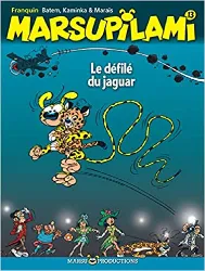livre marsupilami tome 13 - le défilé du jaguar