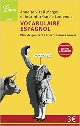livre vocabulaire espagnol : plus de 500 mots et expresions usuels