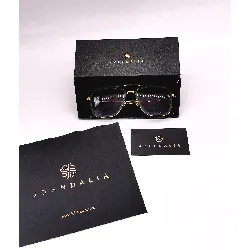 lunettes de soleil plaqué or 22 carats john dalia modèle marvin