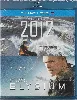 blu-ray double:  2012 et elysium