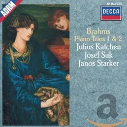 cd brahms : trios pour piano, violon et violoncelle n° 1 & n° 2