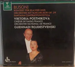 cd busoni, viktoria postnikova, chœur de radio france, orchestre national de france - konzert für klavier und orchester mit schluß