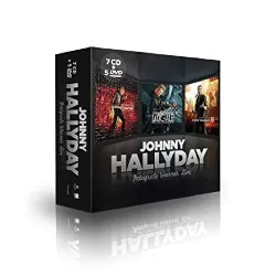 cd johnny hallyday - intégrale warner live (2012)