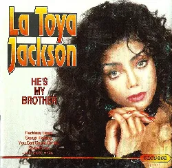 cd la toya jackson - he's my brother (1991)