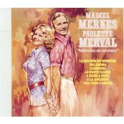 cd marcel merkes - paulette merval - mélodies du bonheur (1995)