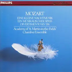 cd mozart, academy of st. martin - in - the - fields' chamber ensemble - eine kleine nachtmusik / ein musikalischer spass / divert