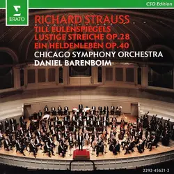 cd richard strauss, chicago symphony orchestra, daniel barenboim - till eulenspiegels lustige streiche op. 28 / ein heldenleben op