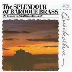 cd the london gabrieli brass ensemble - the splendour of baroque brass (1987)