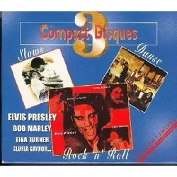 cd various - 3 compact disques - rock 'n' roll, slows, danse (1997)