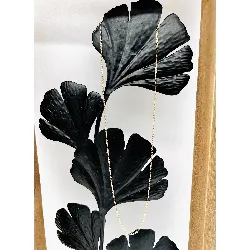 chaîne maille forçat ovale or 750 millième (18 ct) 6,22g