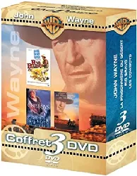 dvd coffret john wayne 3 : la prisonnière du désert / rio bravo / les cowboys