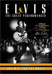 dvd elvis presley - elvis, the great performances - volume 2 - the man and the music