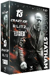 dvd jason statham : crazy joe + 13 + blitz + le flingueur - pack
