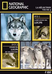 dvd national geographic - la sélection volume 5 - la revanche des loups + l'épopée des loups de yellowstone